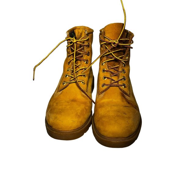 Timberland 10066 Basic Waterproof Wheat Nubuck Men Boots - Picture 9 of 13